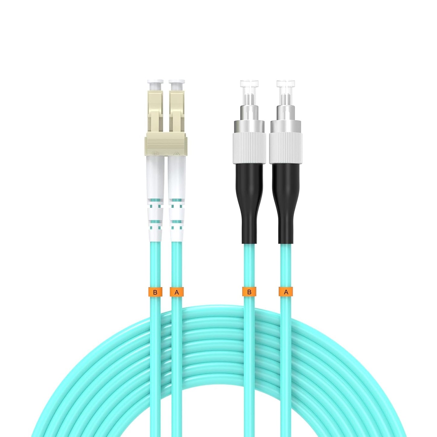 OM3 Fiber Patch Cable 60M 10GB Multimode Duplex Jumper