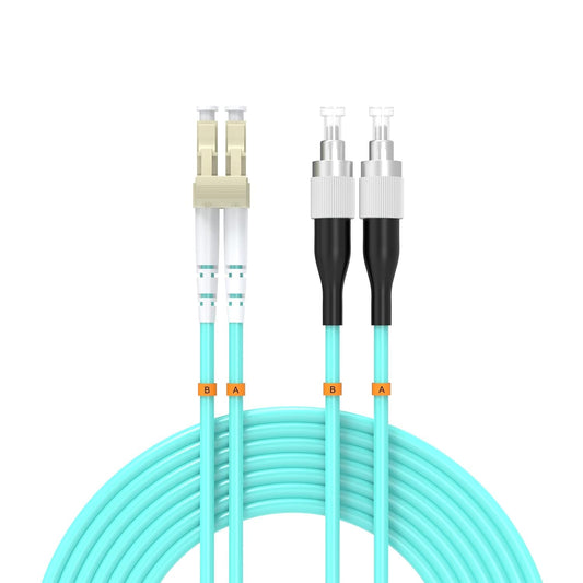 OM3 Fiber Patch Cable 60M 10GB Multimode Duplex Jumper