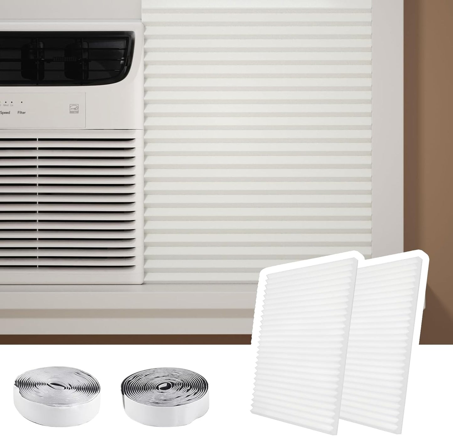 Insulated Window AC Panels - All-Season Comfort!
