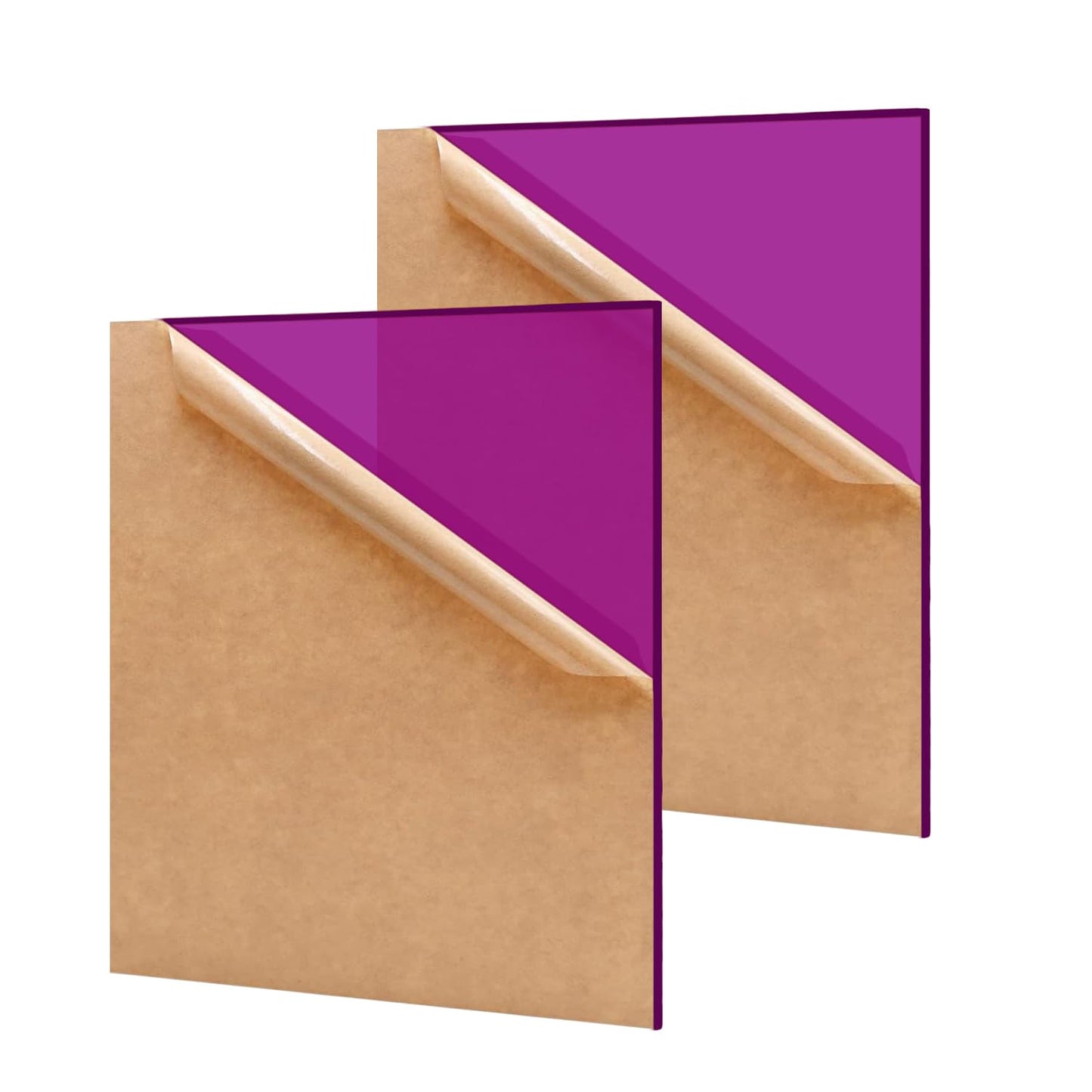 Translucent Purple Acrylic Sheet 16in x 20in for Crafts