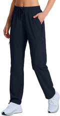 Women's Hiking Pants Quick Dry Lightweight Cargo Pants - UPF 50 front