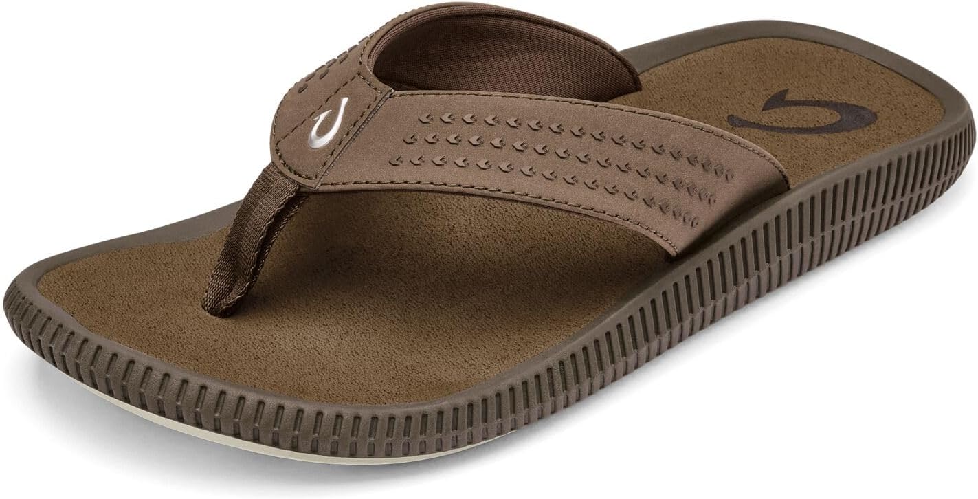 OLUKAI Ulele Men's Beach Sandals for Comfort and Durability