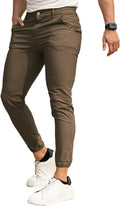 Men's 4-Way Stretch Slim Tapered Golf Joggers - Comfortable Fit