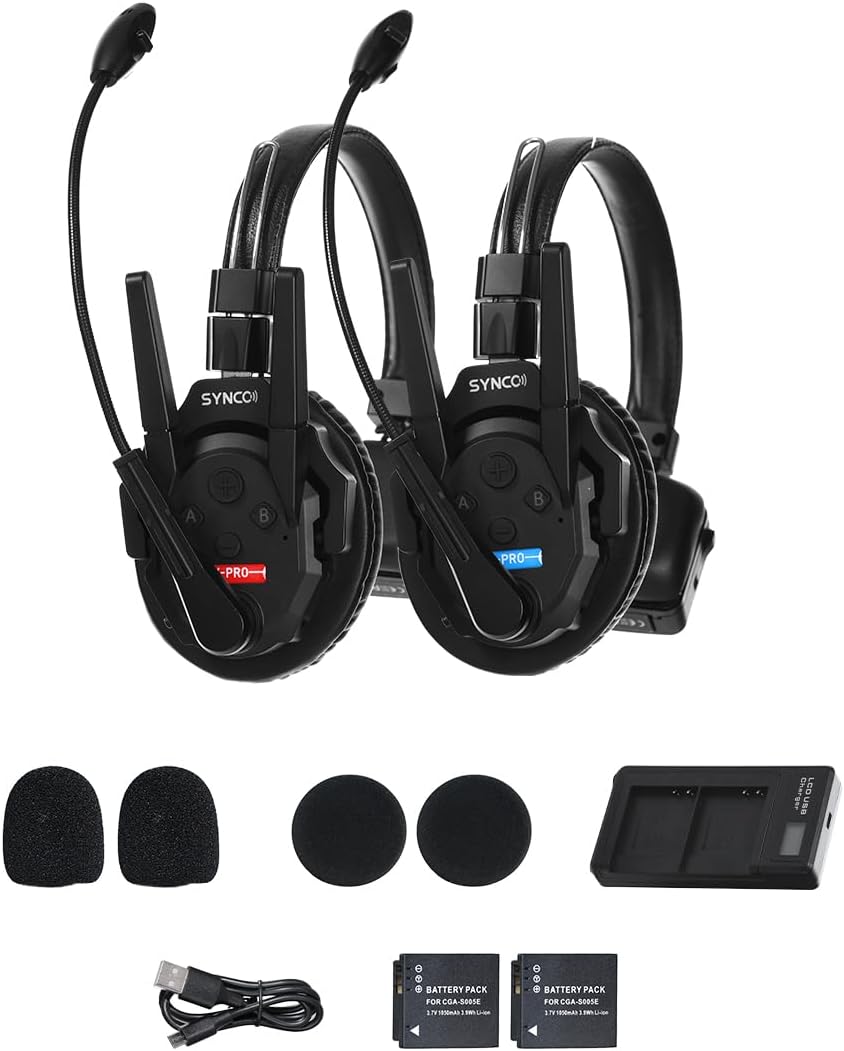 Xtalk XPro2 Wireless Intercom Headset for Live Events and Film