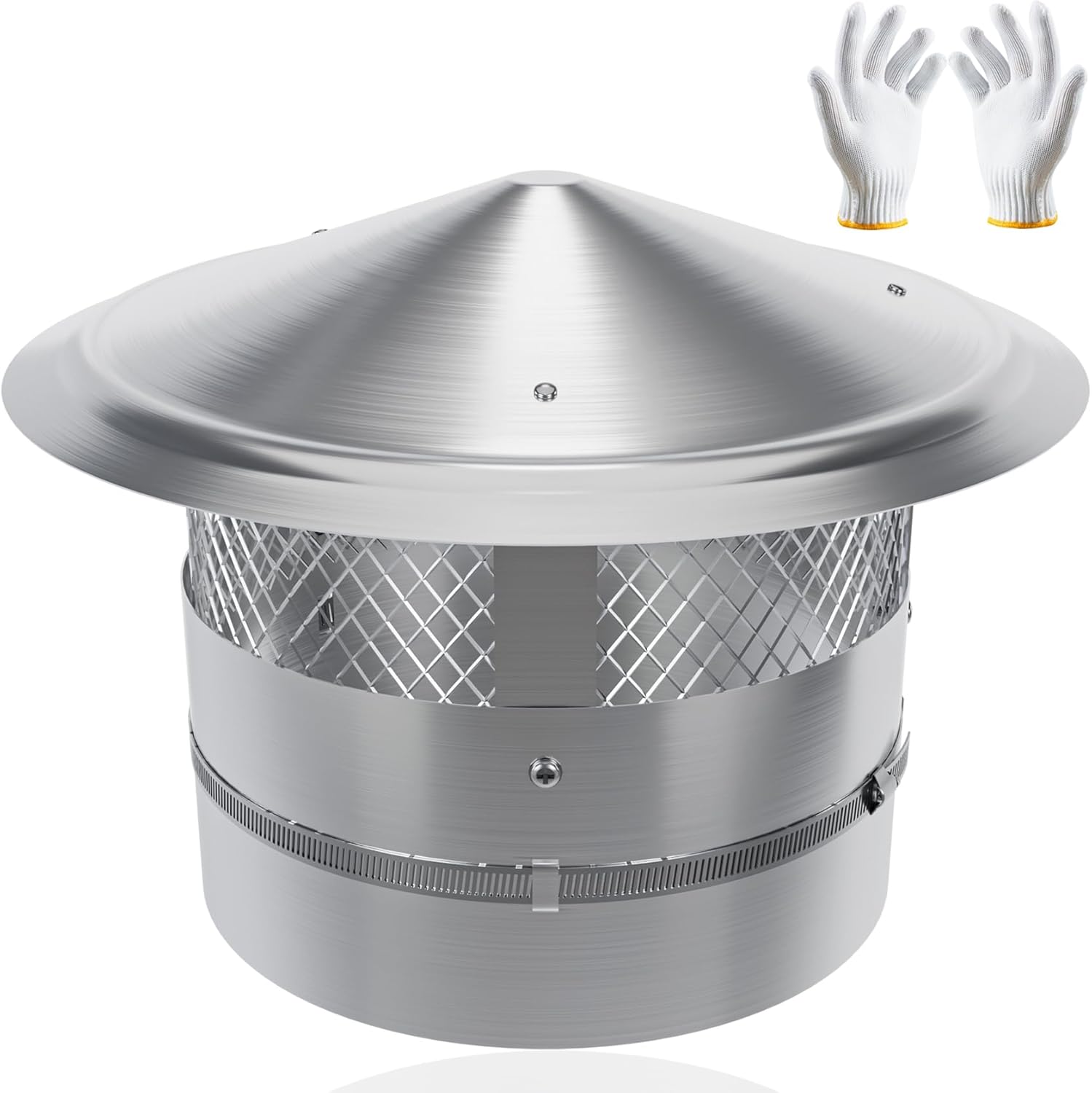 Adjustable Stainless Steel Chimney Cap - Ultimate Protection!