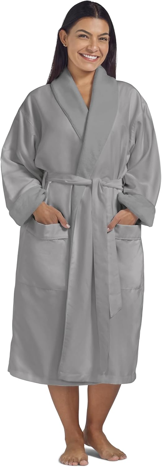 Women's Microfiber Robe - Luxury Hotel Quality Spa Robe