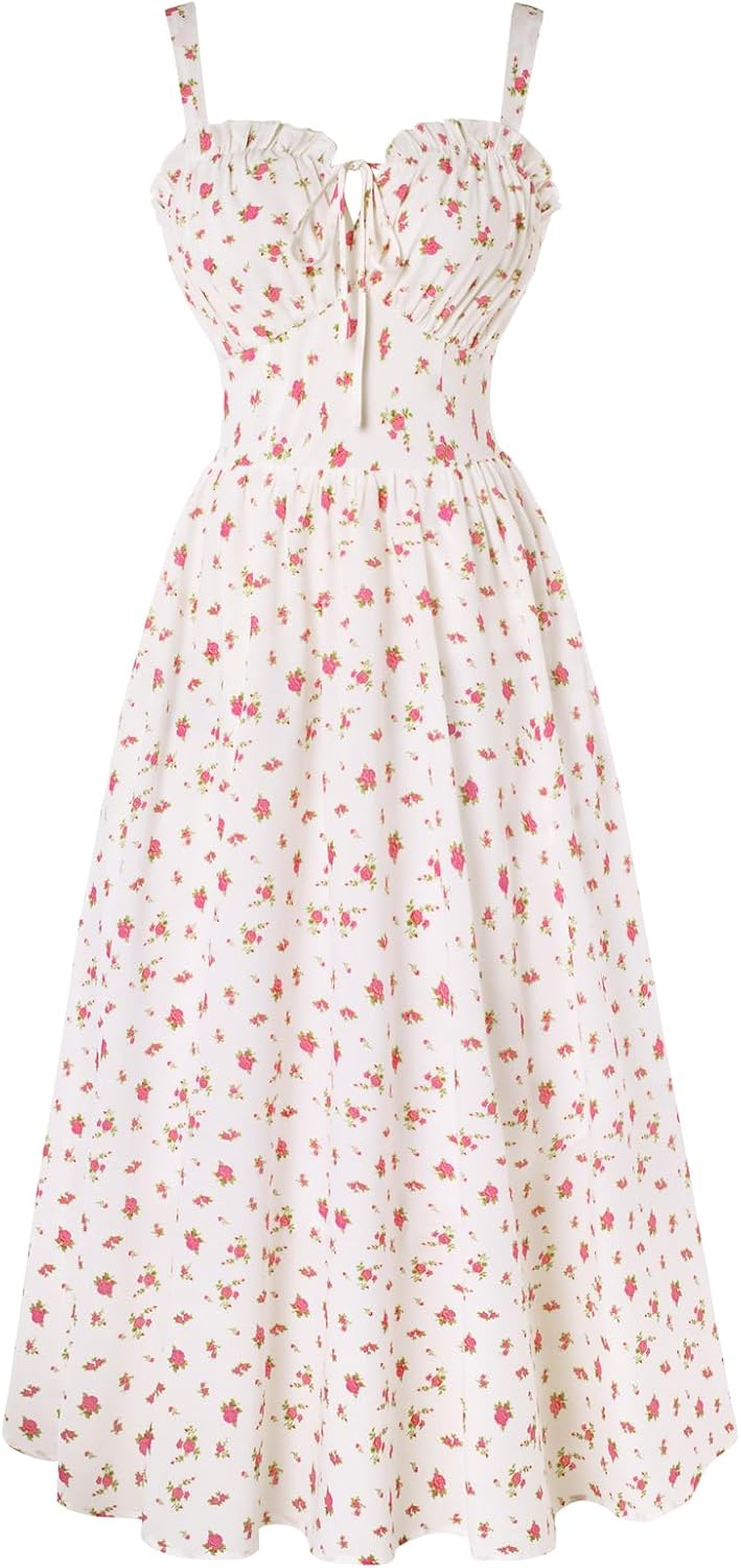 Floral Corset Summer Dress for Women by Scarlet Darkness 2025
