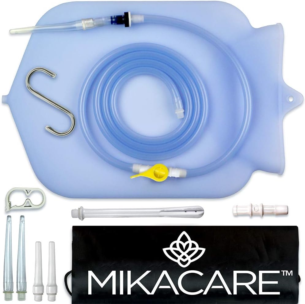 Mikacare Enema Bag Kit for Coffee and Water Colon Cleanse