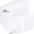 Binder Dividers 192 Pieces 24 Sets with Tabs - Bulk 8.5 x 11 in