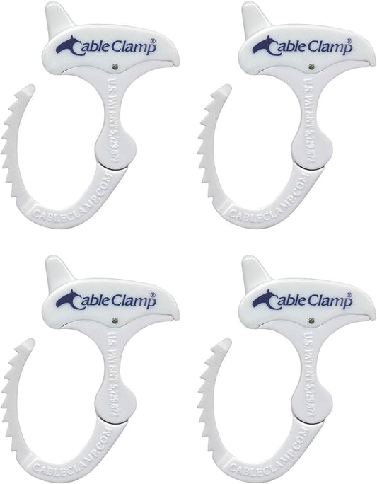 Organize Cords Easily: Q A Cable Clamp 4-Pack