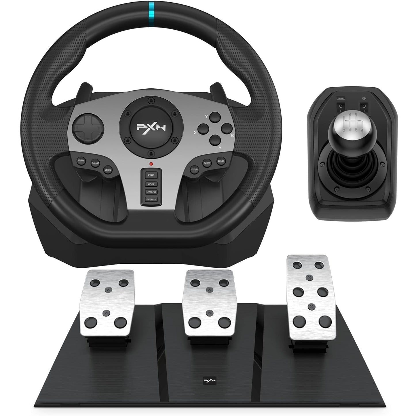 PXN Racing Wheel V9: Ultimate 270/900 Degree Gaming Experience