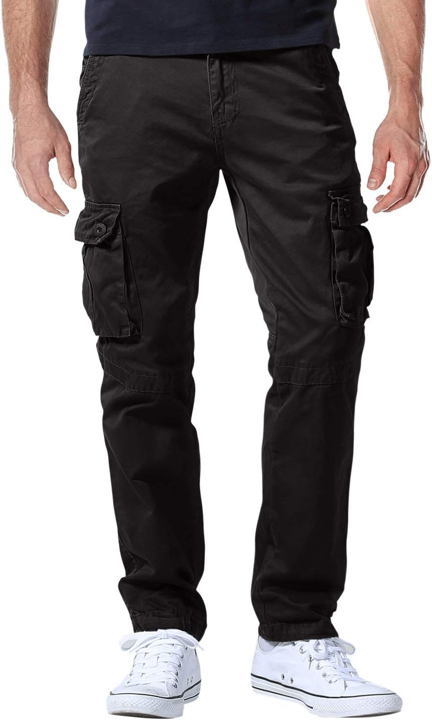 Match Men's Casual Wild Cargo Pants for Outdoor Adventures