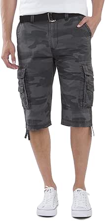 Unionbay Men's Cordova Belted Messenger Cargo Short Review