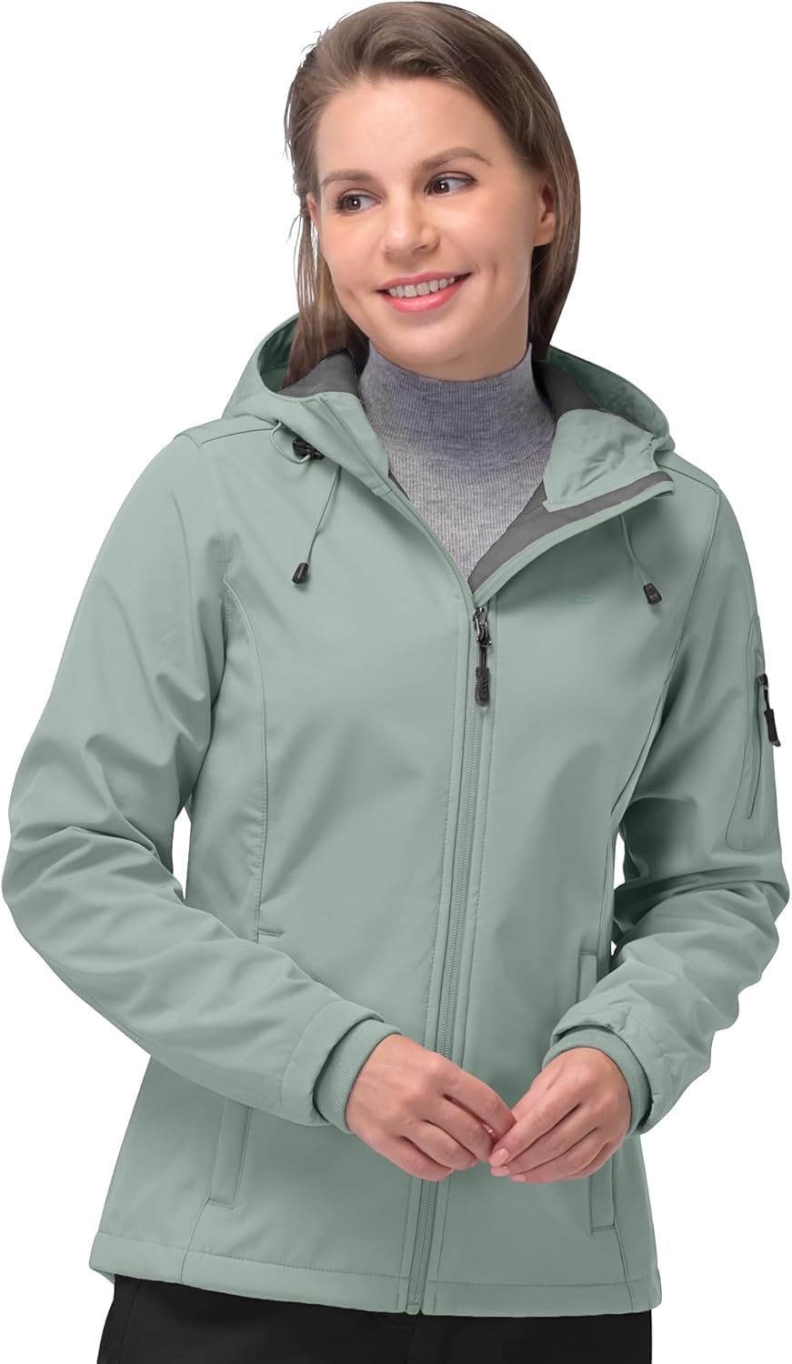 33,000ft Women's Softshell Jacket for Outdoor Hiking and More