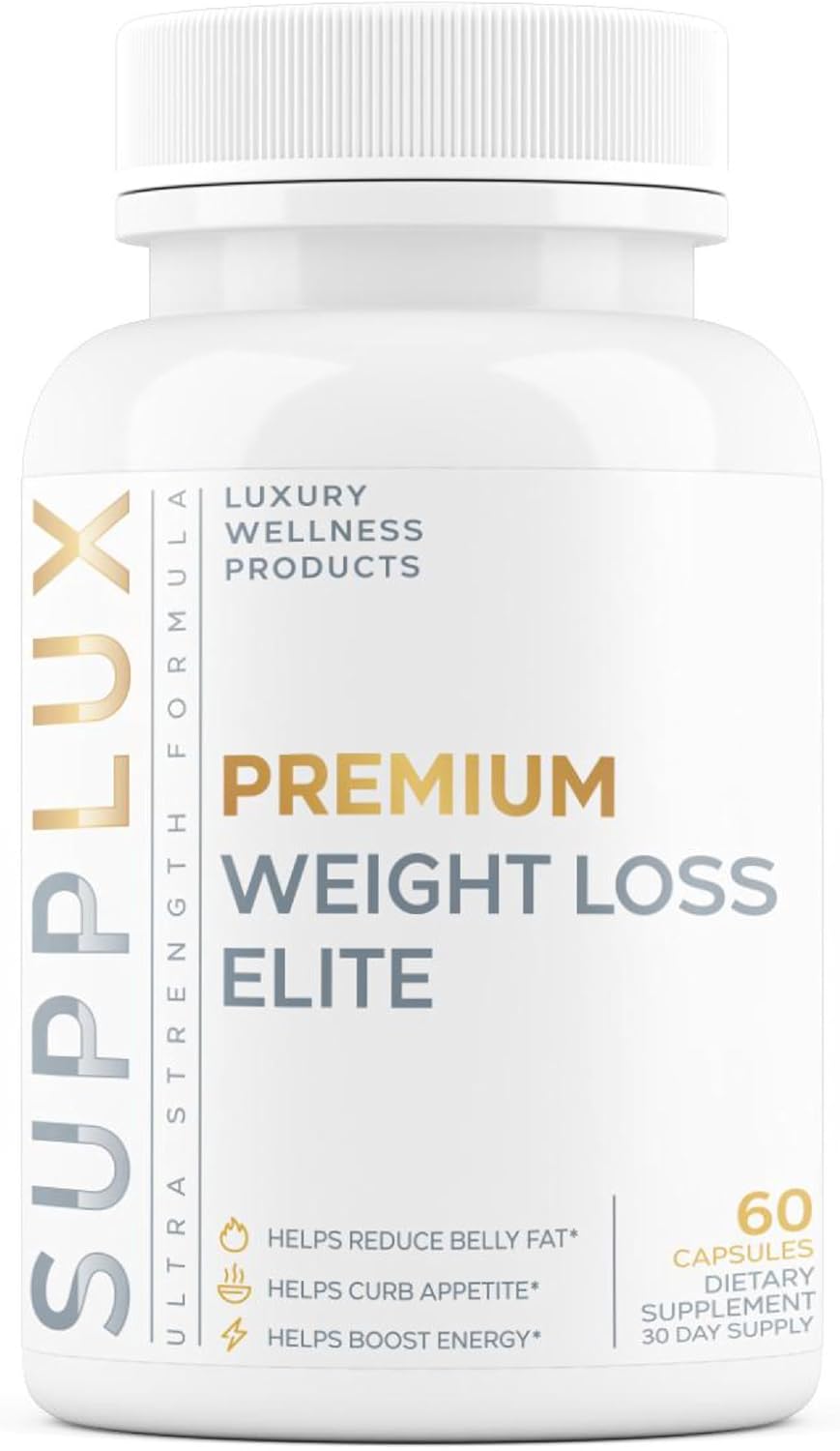 Premium Weight Loss Elite Pills for Women and Men - 60 Count