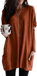 Dokotoo Womens Casual Long Sleeve Shirts Lightweight Tunic Tops
