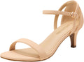 Women's Lexii Open Toe Stilettos - Comfortable 1.57in Chunky Heel