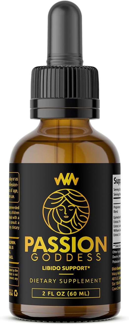 Womens Libido Booster Drops | Enhance Desire with Passion Goddess