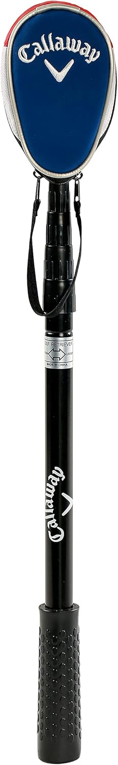 Callaway Telescopic Golf Ball Retriever - Dual-Zip Headcover