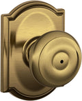 SCHLAGE F40 GEO 609 Camelot Georgian Privacy Knob - Decorative