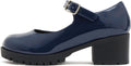 Soda Boxer-2 Kids Lug Sole Mary Jane - Sporty Chunky Heel