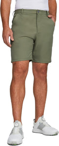 PUMA Men's Dealer Short 8 - Performance Golf Shorts with UPF 50 Shoes