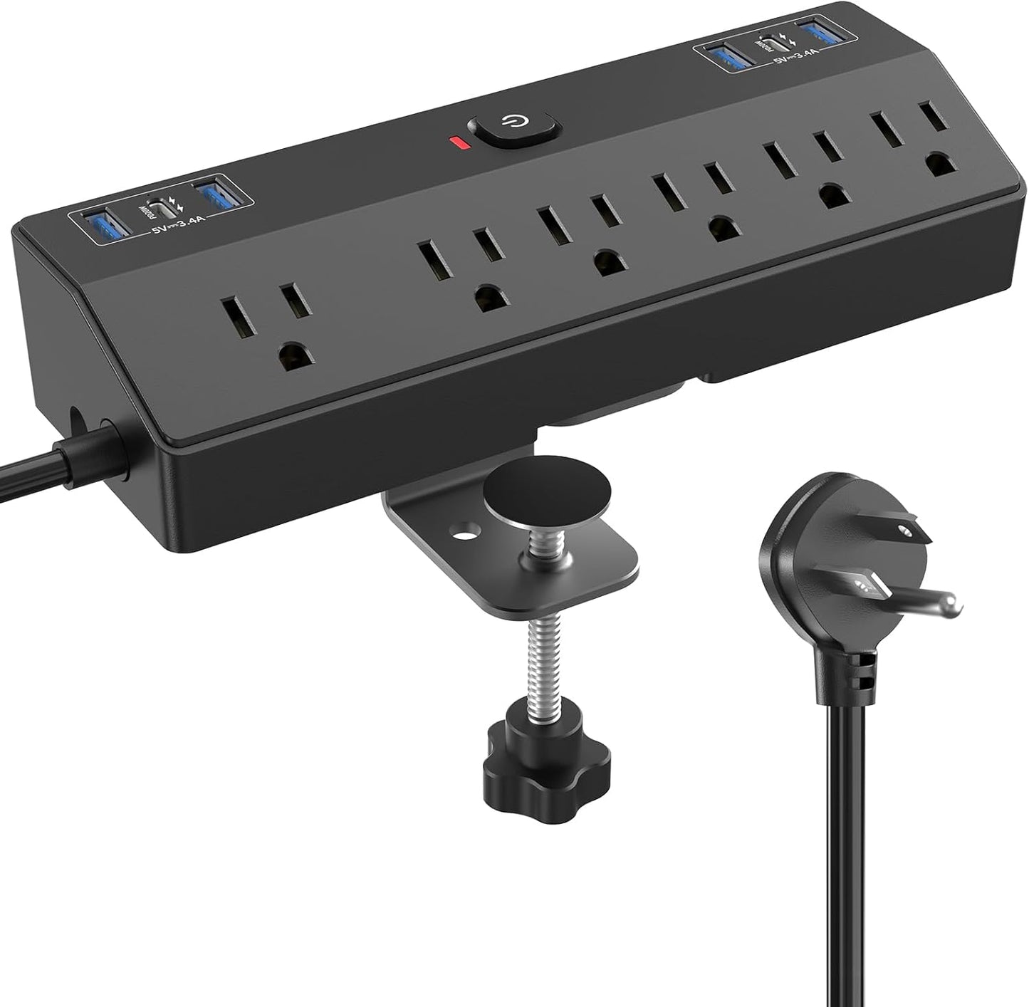 Streamline Your Workspace with JXGUCAT 40W Fast Charging Desk Clamp
