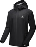 Sauna Suit for Men Sweat Jacket and Pants - Black Heat Training