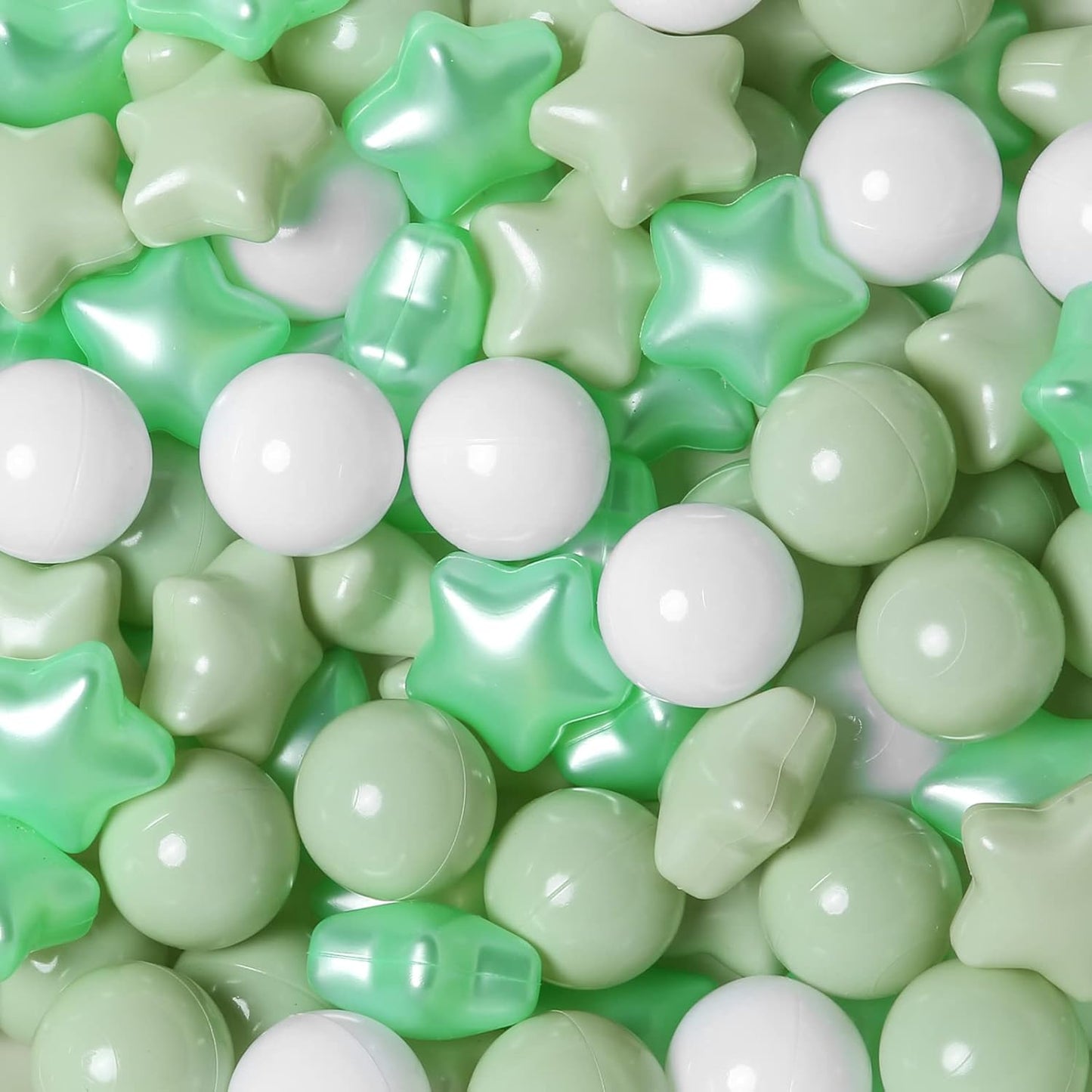 TRENDPLAY Star Ball Pit Balls for Toddlers - Safe Fun Play