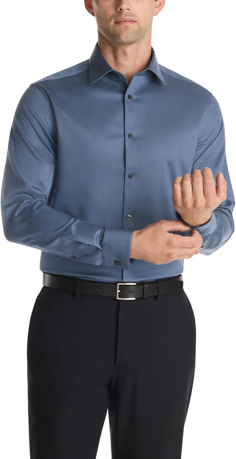 Calvin Klein Men's Slim Fit Non Iron Stretch Dress Shirt Review
