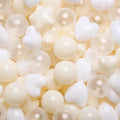 GOGOSO Ball Pit Balls Stars Hearts 200pcs - Durable Pastel Play Set
