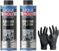 Liquii Moly Pro-Line Engine Flush 500 ML - 2 Pack with Gloves