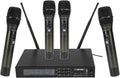 Retekess TC104 Wireless Microphone System - 4 Handheld Mics