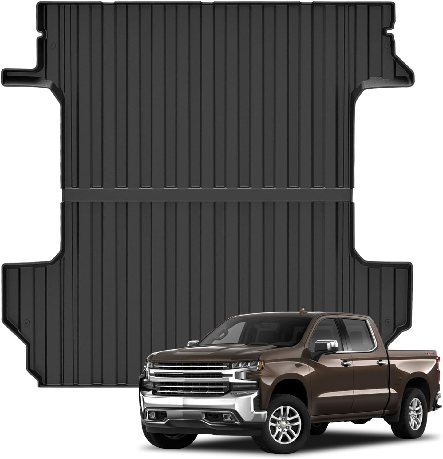 Falafa Truck Bed Mat for 2019-2024 Chevy Silverado 5.8FT
