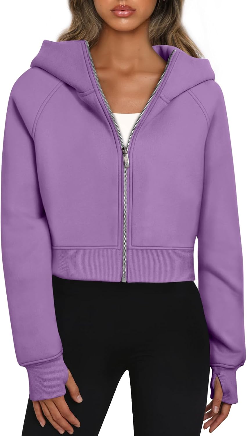 Trendy Queen Womens Zip Up Hoodies for Cozy Fall Outfits
