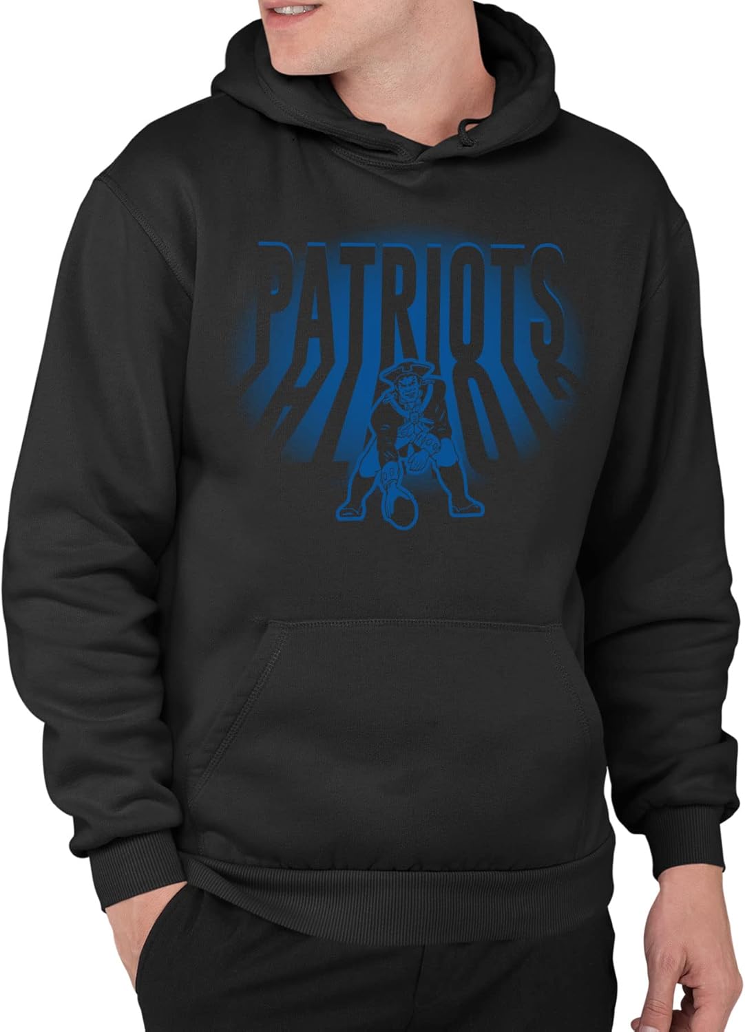 New England Patriots Adult Pullover Hoodie for Game Day Comfort