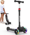 BELEEV A8 Scooter for Kids with LED Light-Up Wheels and Safety