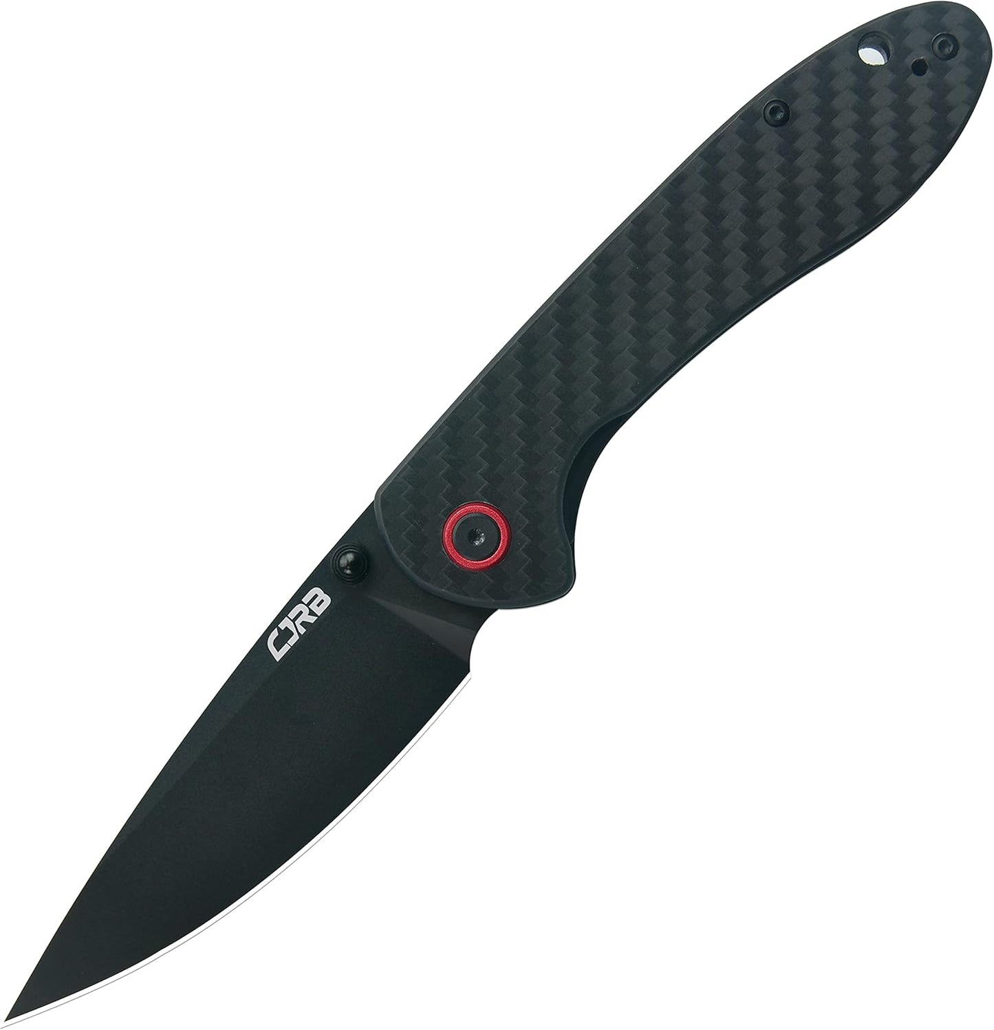 Feldspar Folding Knife with Carbon Fiber Handle for EDC Use