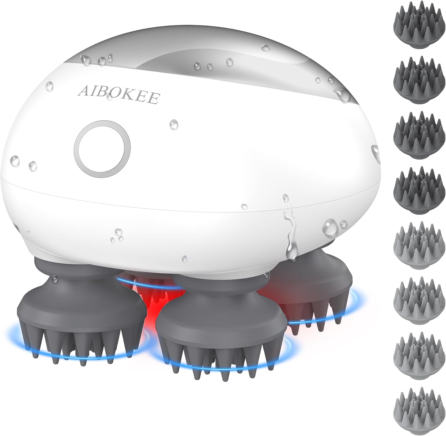 Electric Scalp Massager for Stress Relief and Hair Growth