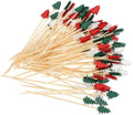 Christmas Tree Bamboo Picks for Festive Cocktails