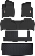 Tesson Floor Mats & Trunk Mat for Chevy Tahoe/GMC Yukon 2021-2026