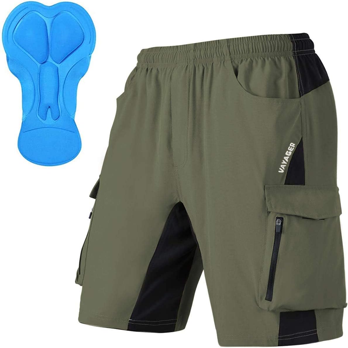 Men's Mountain Bike Shorts with 3D Padding for Ultimate Comfort