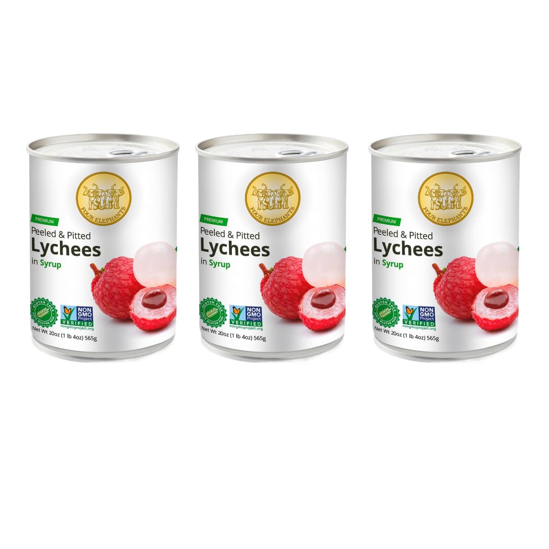 Premium Lychees in Syrup - Perfect for Cocktails and Smoothies