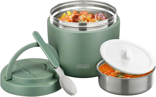 Thermo Food Jar for Hot Food Adults 32OZ Leakproof Bento Box