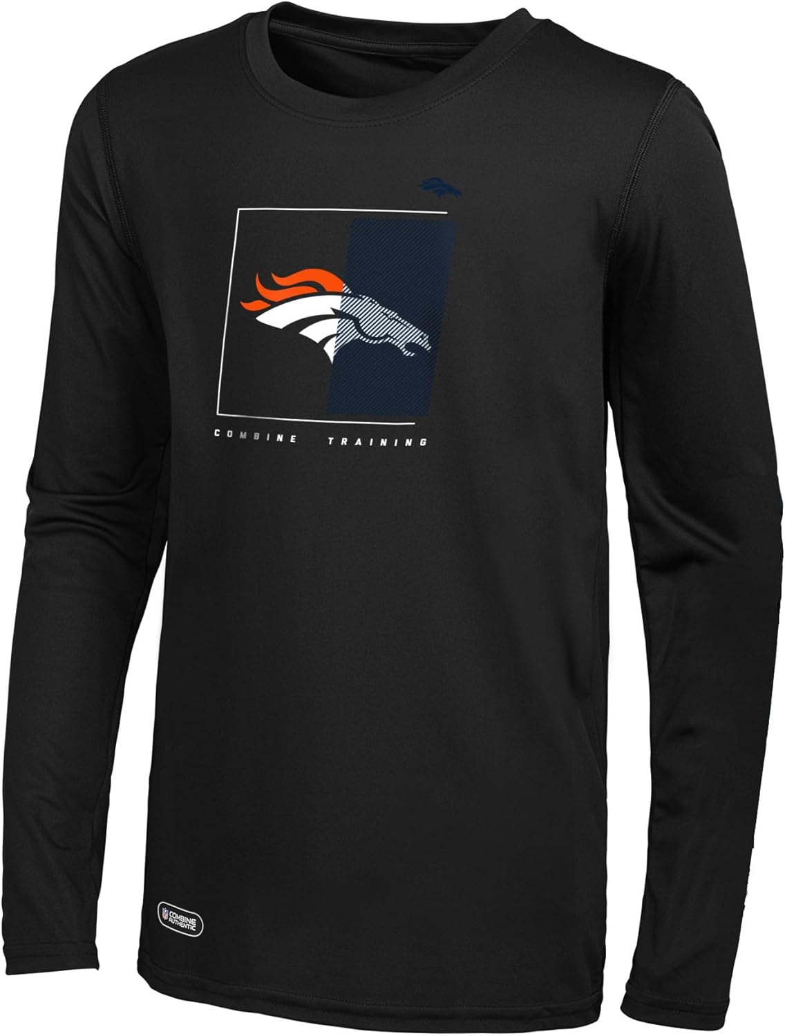 NFL Men's Too Tough Long Sleeve Dri-Tek T-Shirt for Comfort