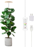 Plant Grow Light Full Spectrum LED Grow Light - Adjustable Height