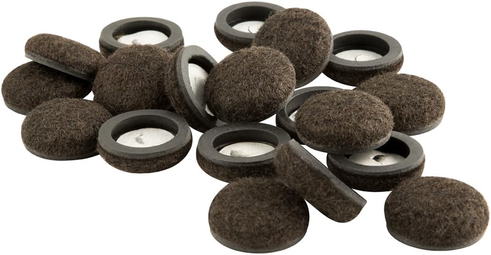 1 Inch Self-Stick Furniture Sliders - Protect Hardwood Floors!