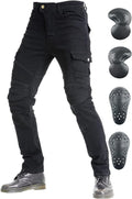Motorcycle Pants for Men & Women - Armor-Ready Motorcycle Jeans 3XL
