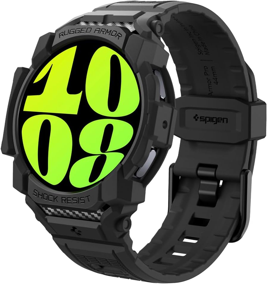Spigen Rugged Armor Pro Samsung Galaxy Watch 7 - Matte Black