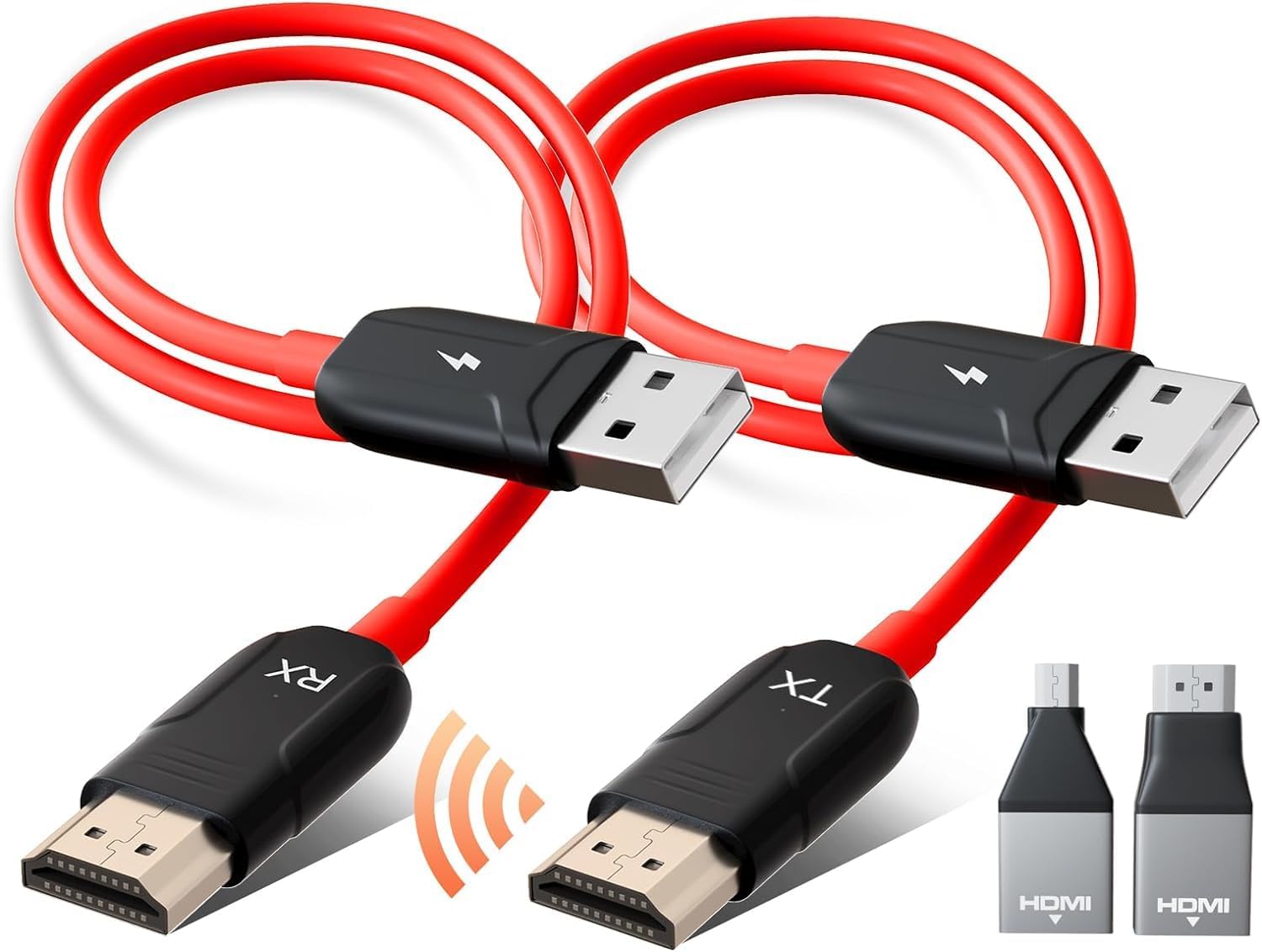 Portable Wireless HDMI Extender - Crystal Clear 1080P